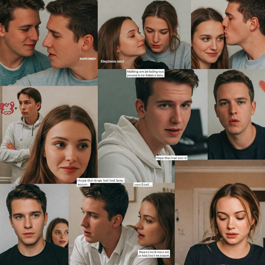 Couple's Social Media Posts, Subtle Tension