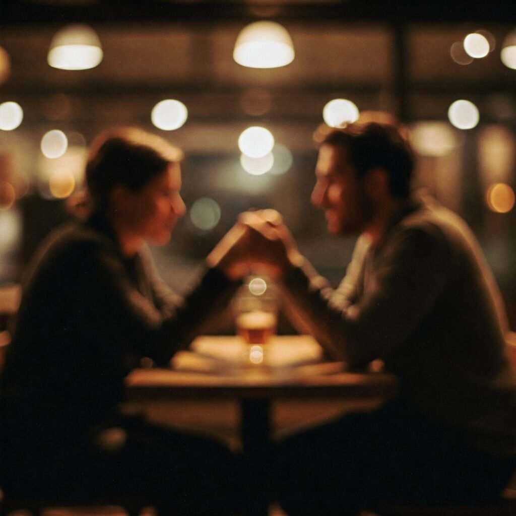 Blurred Couple Image