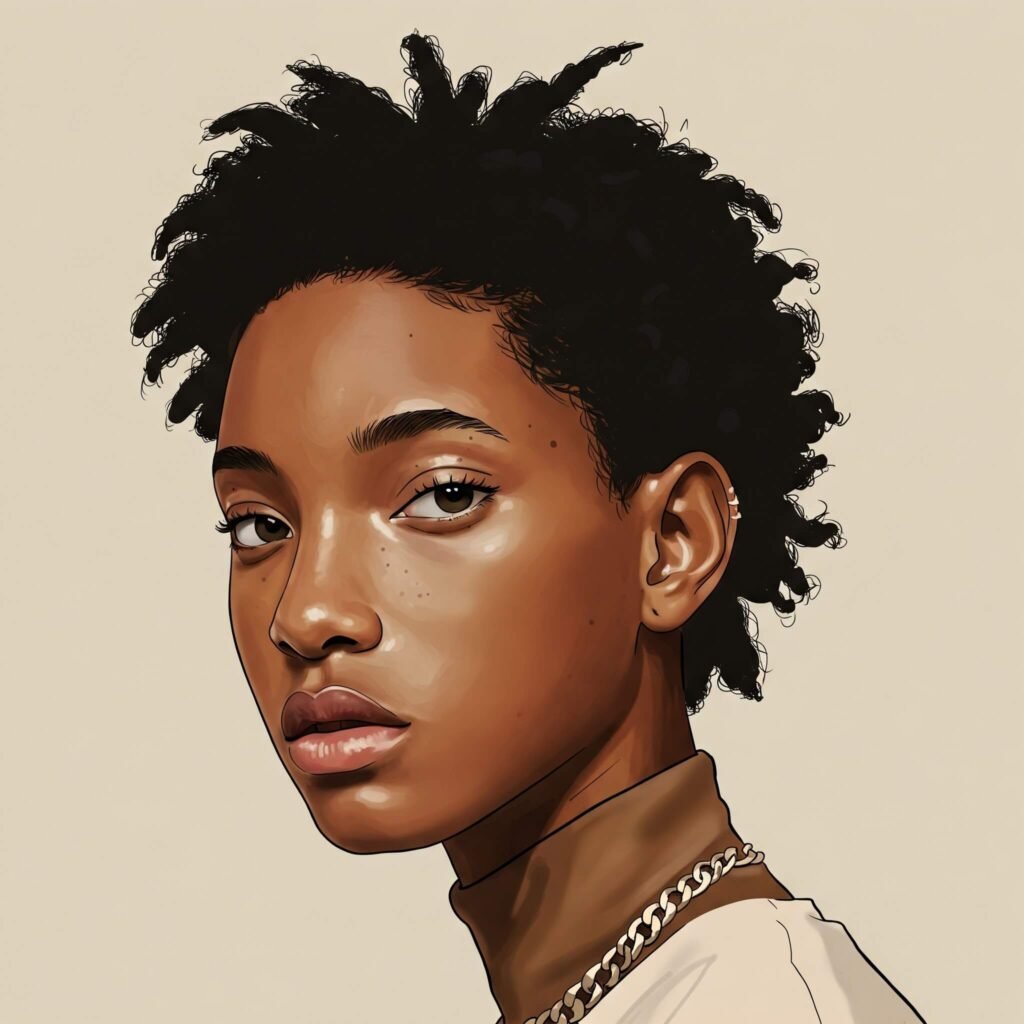 Defiant Willow Smith Portrait