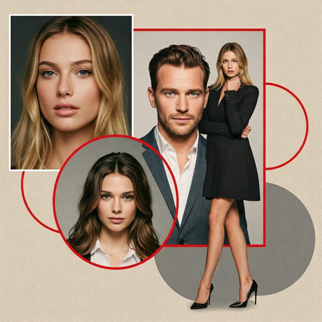 DiCaprio Girlfriend Collage