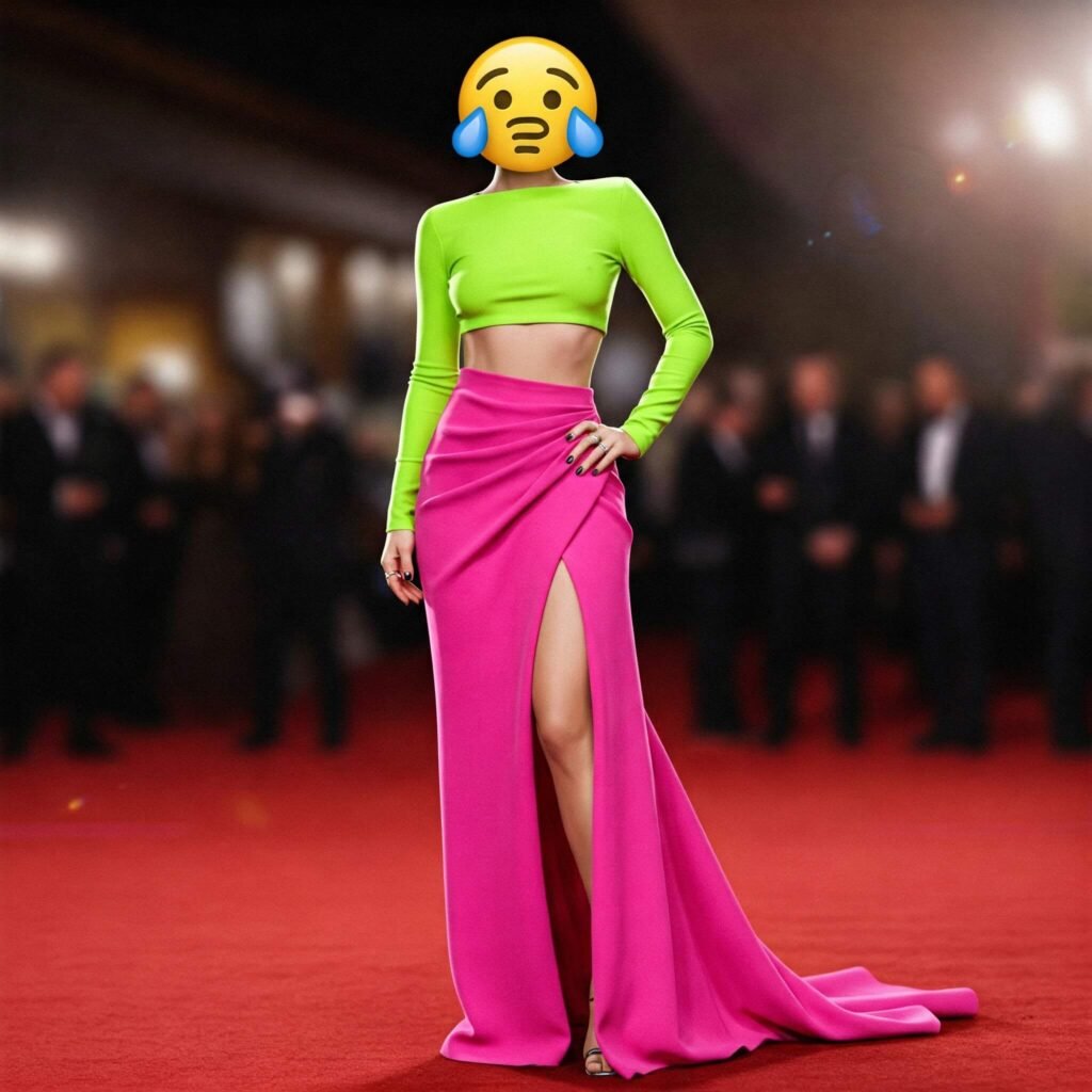 Lime Green and Hot Pink Fashion Misstep at the Oscars