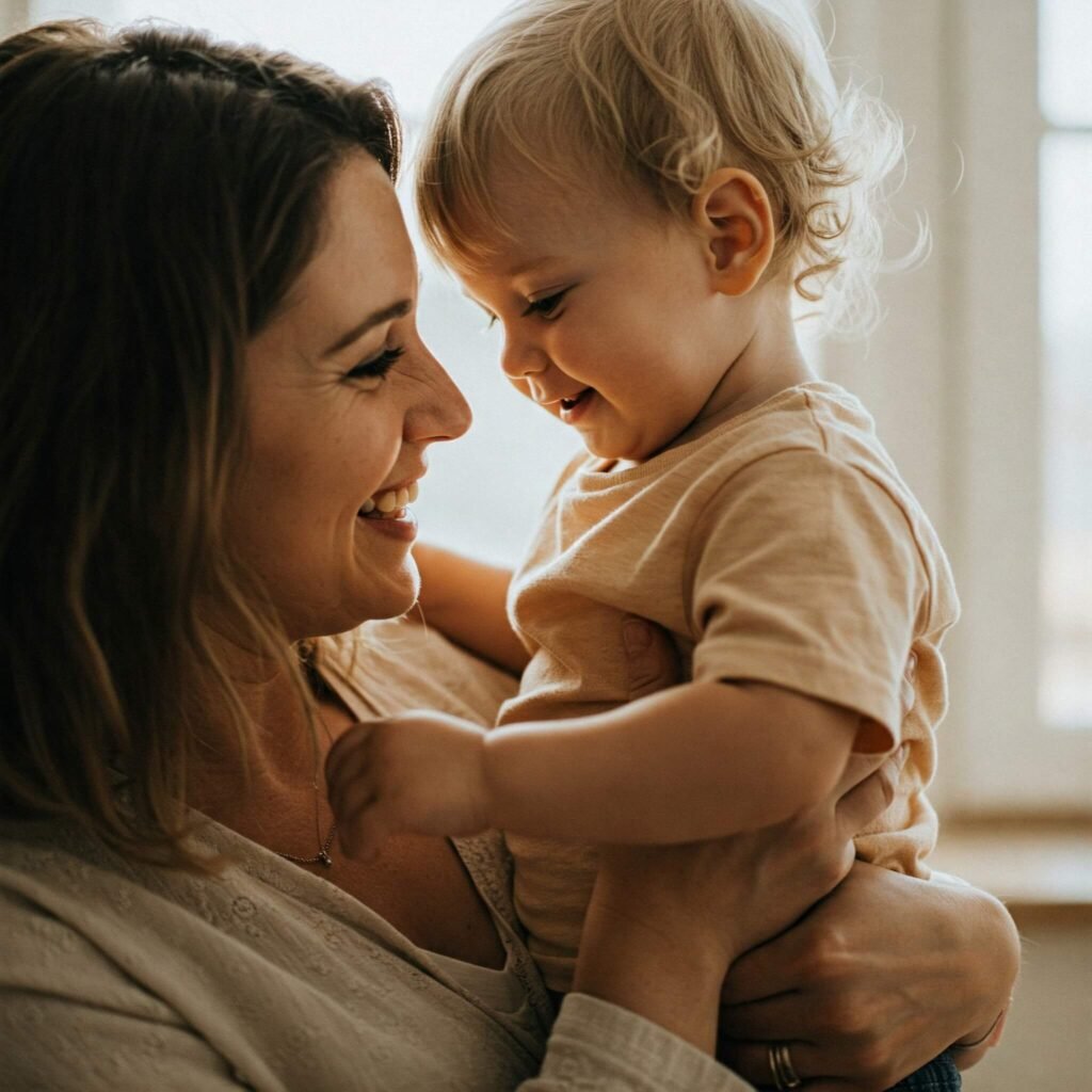Mother and Child: A Tender Moment