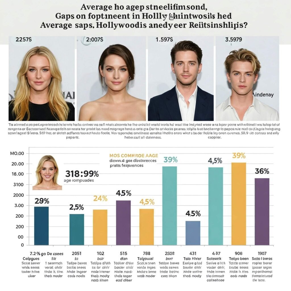 Hollywood Age Gap Infographic