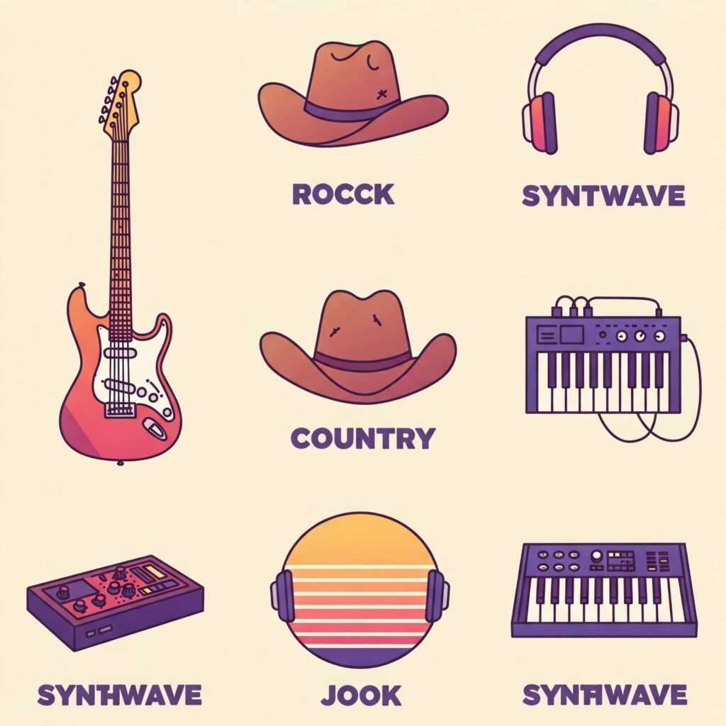 Music Genre Icons