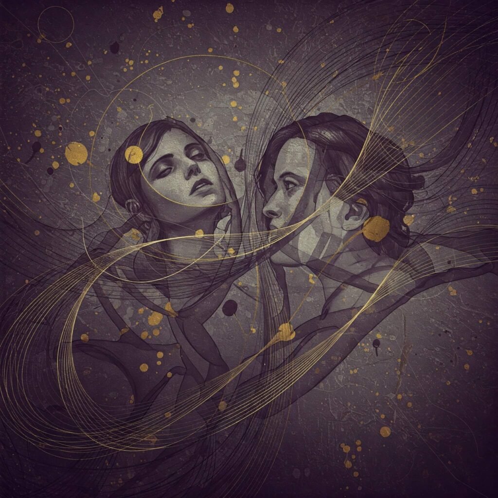 Abstract Artwork of Relationships