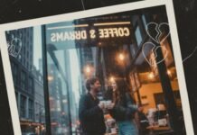 Selena Gomez Benny Blanco Breakup: Rumors or Reality? "Wry collage of Selena Gomez Benny Blanco rumors in vintage style, hearts cracking like old records."