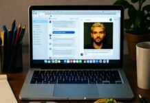 Leaked Celebrity DMs You Weren’t Supposed to See Messy late-night desk chaos: half-eaten taco spilling crumbs beside a glowing laptop screen blurred with leaked celebrity DMs, papers and pens scattered in dim 2 AM light.